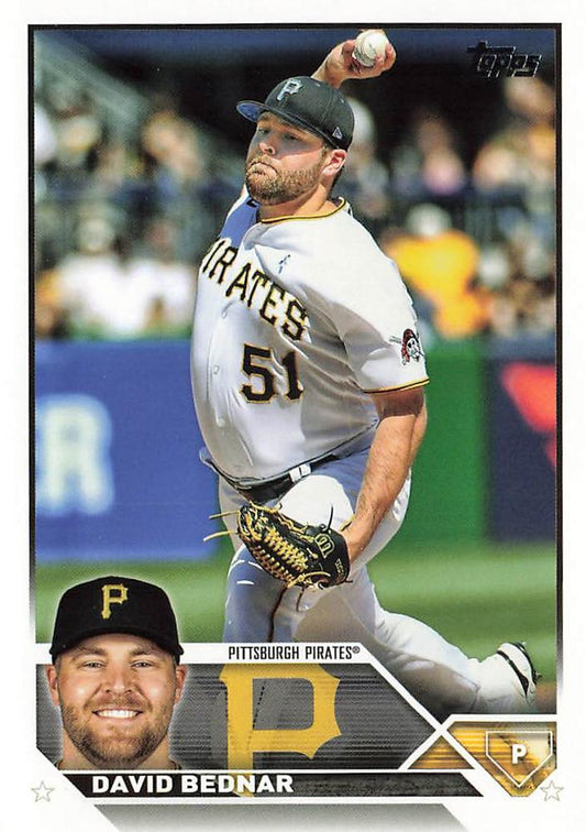 2023 Topps David Bednar #553 Pittsburgh Pirates