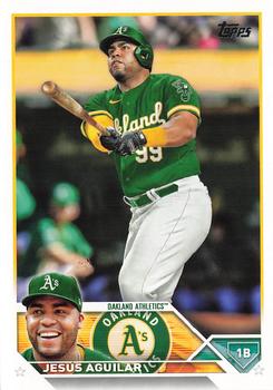 2023 Topps Jesus Aguilar #554 Oakland Athletics