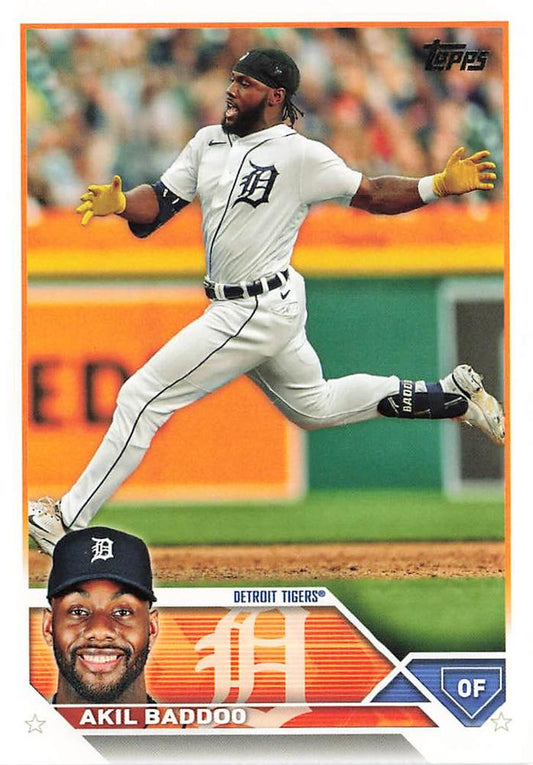 2023 Topps Akil Baddoo #556 Detroit Tigers