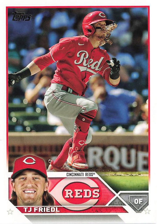 2023 Topps TJ Friedl #558 Cincinnati Reds