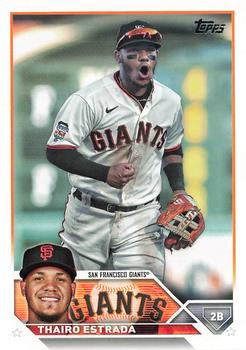 2023 Topps Thairo Estrada #560 San Francisco Giants