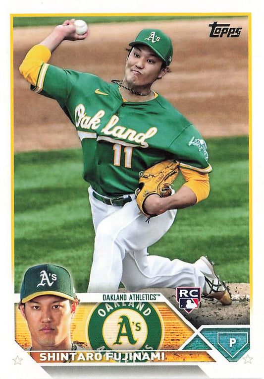 2023 Topps Shintaro Fujinami RC #561 Oakland Athletics