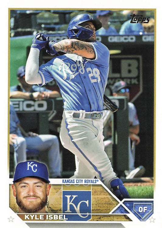 2023 Topps Kyle Isbel #578 Kansas City Royals