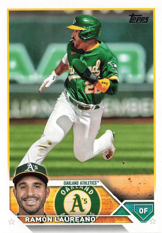 2023 Topps Ramon Laureano #581 Oakland Athletics