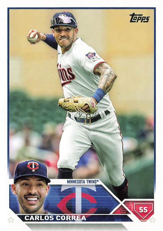 2023 Topps Carlos Correa #583 Minnesota Twins