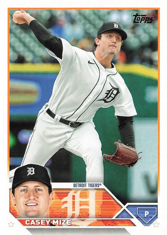 2023 Topps Casey Mize #586 Detroit Tigers