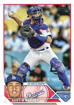 2023 Topps Austin Barnes #588 Los Angeles Dodgers