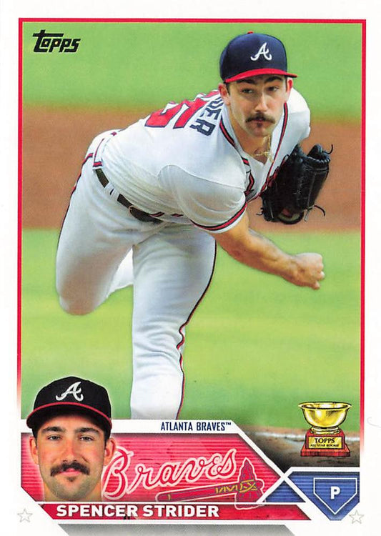 2023 Topps Spencer Strider #602 Atlanta Braves