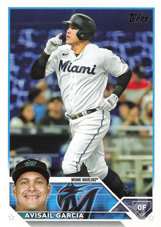 2023 Topps Avisail Garcia #606 Miami Marlins