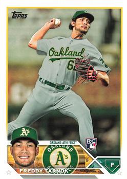 2023 Topps Freddy Tarnok RC #608 Oakland Athletics