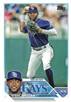 2023 Topps Vidal Brujan #613 Tampa Bay Rays