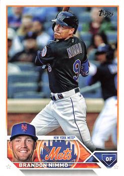 2023 Topps Brandon Nimmo #614 New York Mets
