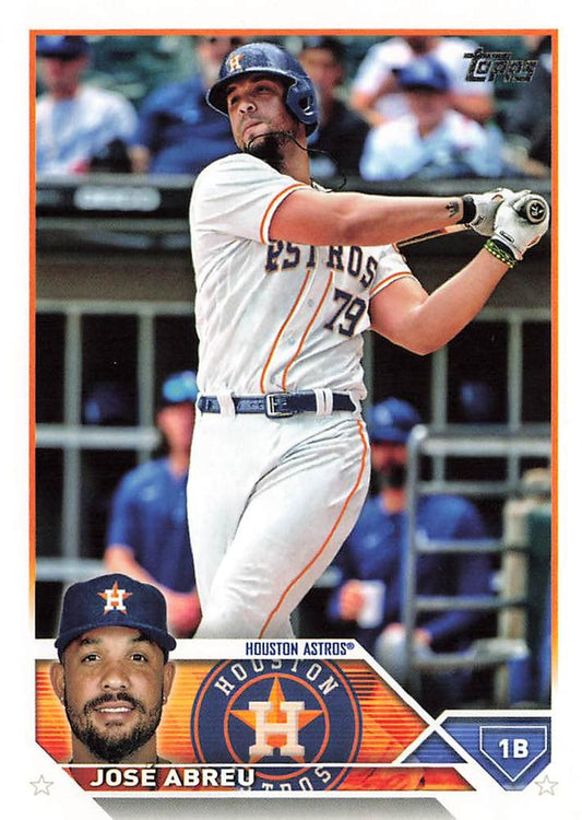 2023 Topps JosÃ© Abreu #630 Houston Astros