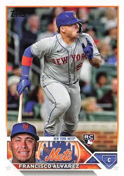 2023 Topps Francisco Alvarez RC #644 New York Mets