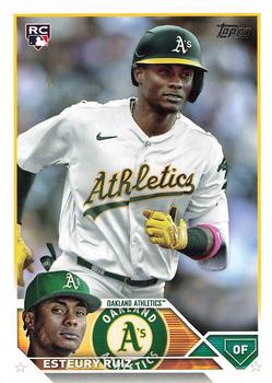 2023 Topps Esteury Ruiz RC #650 Oakland Athletics