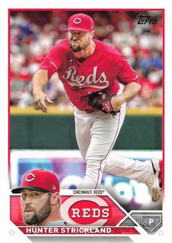 2023 Topps Hunter Strickland #652 Cincinnati Reds