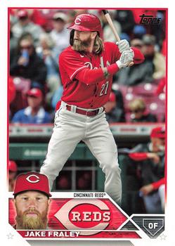 2023 Topps Jake Fraley #657 Cincinnati Reds