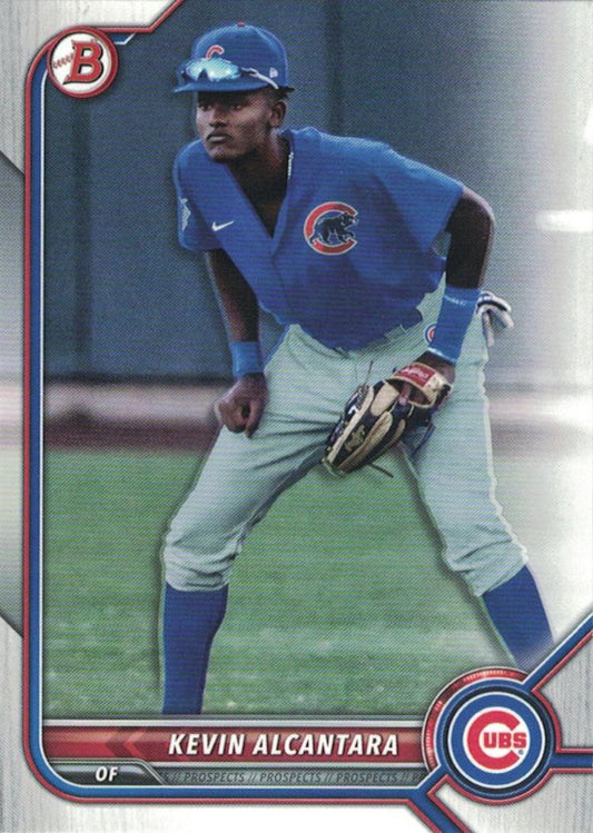 2022 Bowman Prospects Kevin Alcantara BP-31 Chicago Cubs