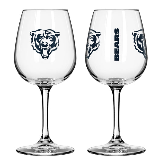 Chicago Bears 12oz Gameday Stemmed Wine Glass