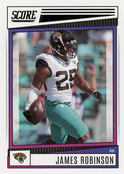 2022 Panini Score Base James Robinson #21 Jacksonville Jaguars