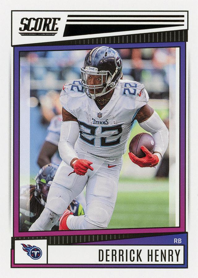 2022 Panini Score Base Derrick Henry #31 Tennessee Titans
