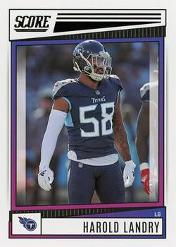 2022 Panini Score Base Harold Landry #32 Tennessee Titans