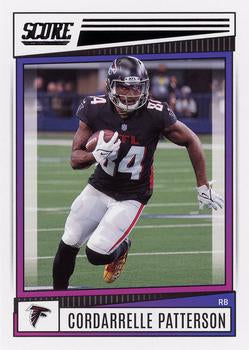2022 Panini Score Base Cordarrelle Patterson #41 Atlanta Falcons