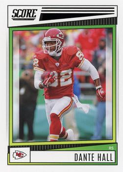 2022 Panini Score Base Dante Hall #121 Kansas City Chiefs