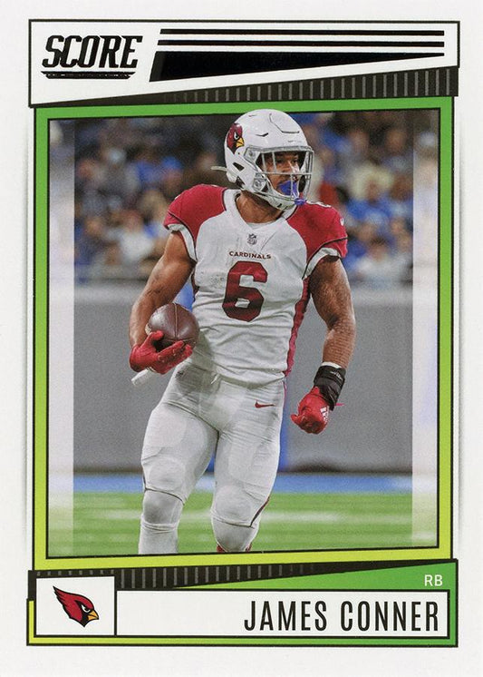 2022 Panini Score Base James Conner #147 Arizona Cardinals