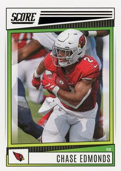 2022 Panini Score Base Chase Edmonds #148 Arizona Cardinals