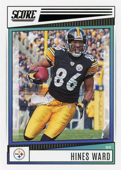 2022 Panini Score Base Hines Ward #218 Pittsburgh Steelers
