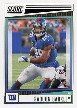 2022 Panini Score Base Saquon Barkley #235 New York Giants