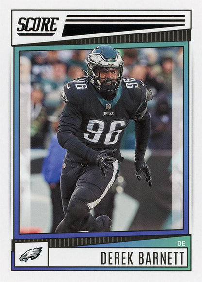 2022 Panini Score Base Derek Barnett #246 Philadelphia Eagles