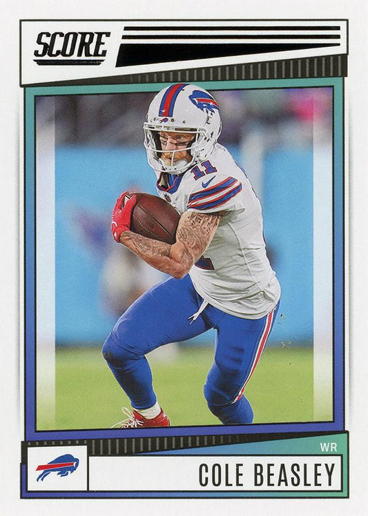 2022 Panini Score Base Cole Beasley #263 Buffalo Bills