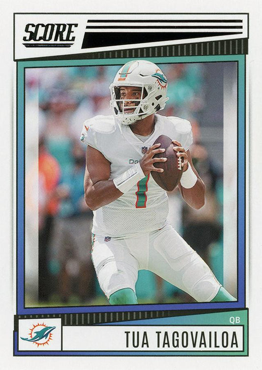 2022 Panini Score Base Tua Tagovailoa #274 Miami Dolphins