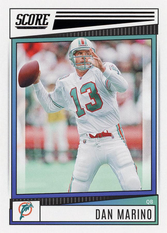 2022 Panini Score Base Dan Marino #278 Miami Dolphins