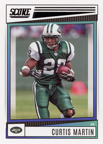 2022 Panini Score Base Curtis Martin #299 New York Jets