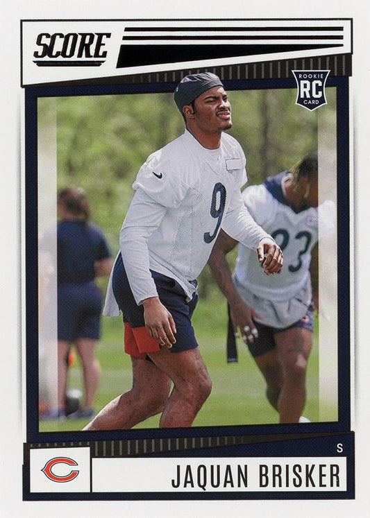 2022 Panini Score Rookies Jaquan Brisker RC #365 Chicago Bears
