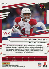 تحميل الصورة إلى عارض المعرض، 2022 Panini Prestige Base Rondale Moore #3 Arizona Cardinals
