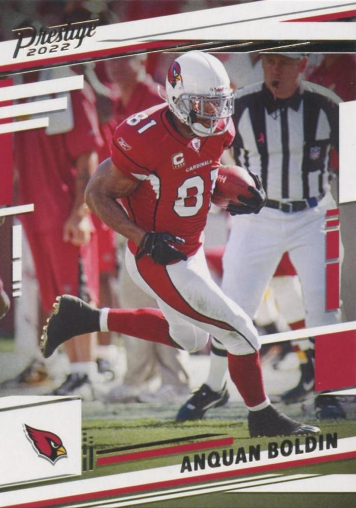 2022 Panini Prestige Base Anquan Boldin #10 Arizona Cardinals