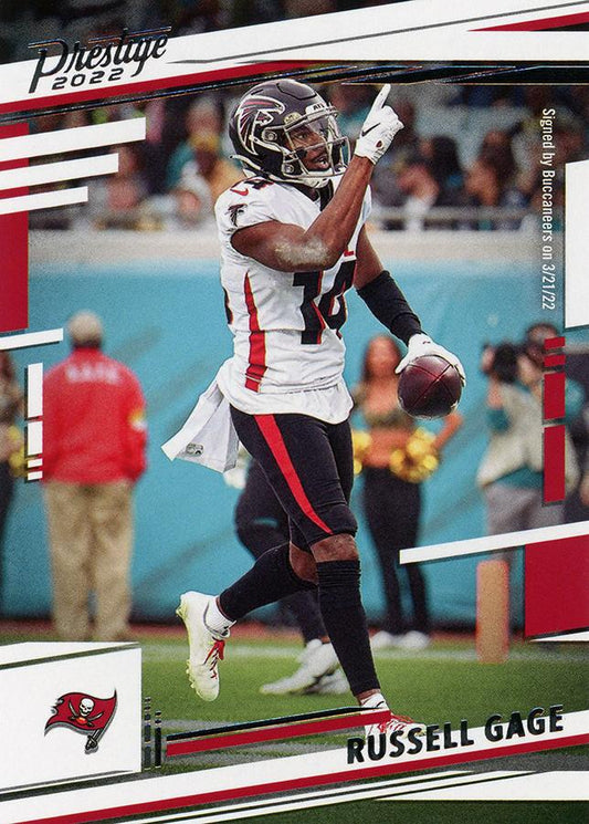 2022 Panini Prestige Base Russell Gage #15 Tampa Bay Buccaneers