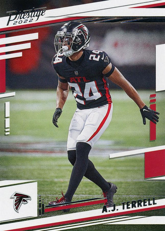 2022 Panini Prestige Base A.J. Terrell #16 Atlanta Falcons