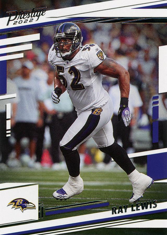 2022 Panini Prestige Base Ray Lewis #28 Baltimore Ravens