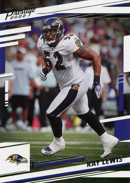 2022 Panini Prestige Base Ray Lewis #28 Baltimore Ravens