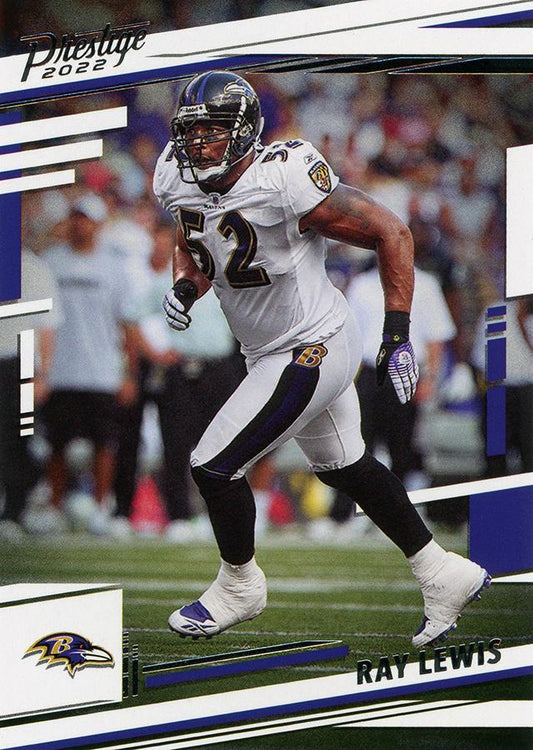 2022 Panini Prestige Base Ray Lewis #28 Baltimore Ravens