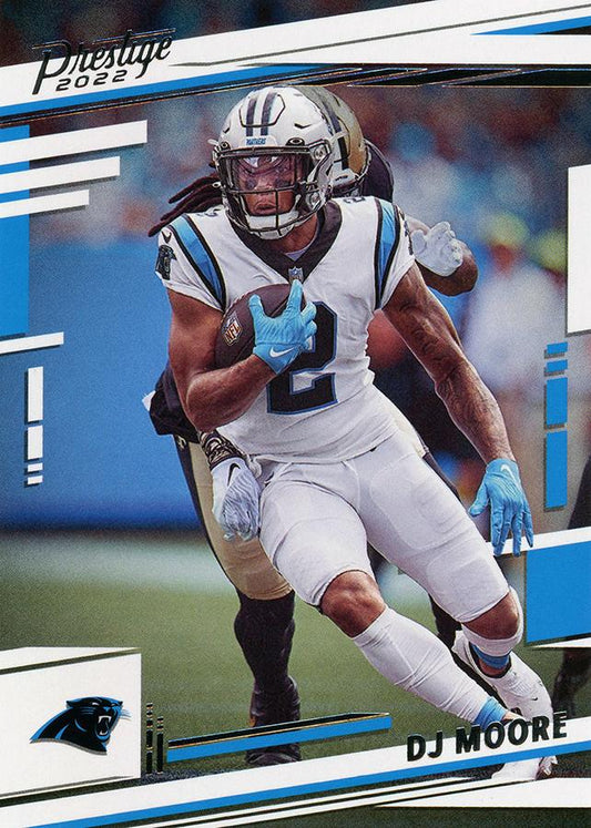 2022 Panini Prestige Base DJ Moore  #42 Carolina Panthers