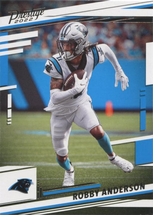 2022 Panini Prestige Base Robbie Anderson #43 Carolina Panthers
