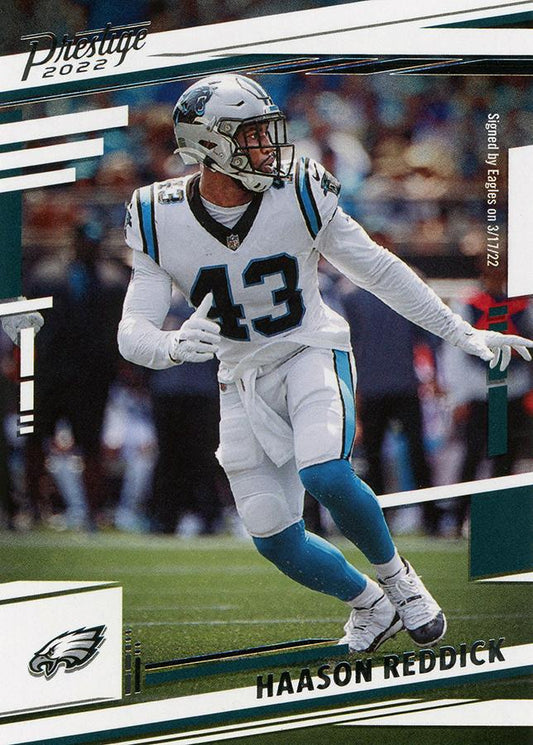 2022 Panini Prestige Base Haason Reddick #45 Philadelphia Eagles