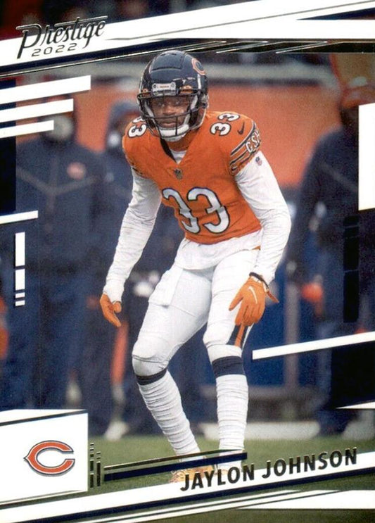 2022 Panini Prestige Base Jaylon Johnson #55 Chicago Bears