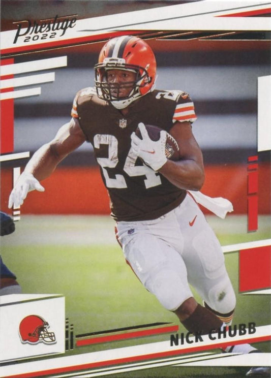 2022 Panini Prestige Base Nick Chubb #68 Cleveland Browns